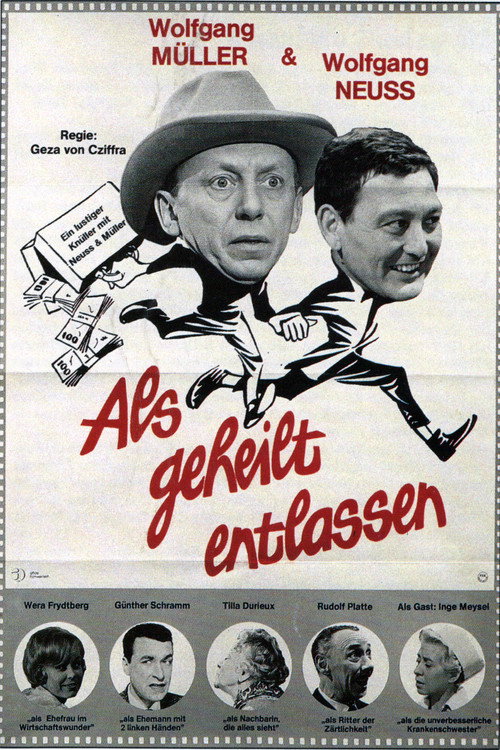Movie poster for Als geheilt entlassen (1960)