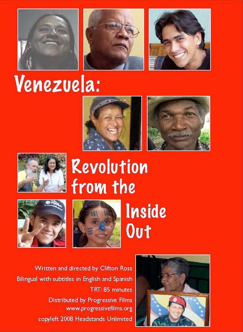 Movie poster for Venezuela: Revolution from the Inside Out (2008)