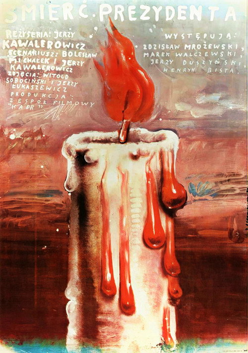 Movie poster for Death of a President (1977)