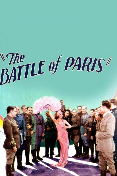 Movie poster for The Battle of Paris (1929)
