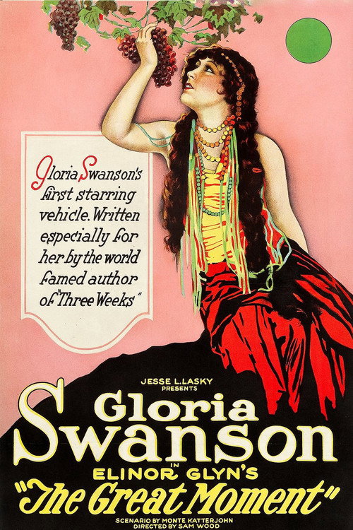 Movie poster for The Great Moment (1921)