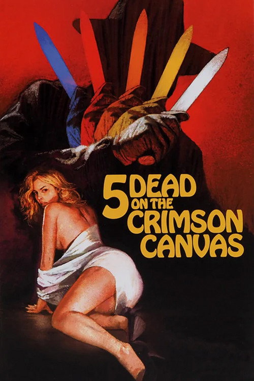 Movie poster for 5 Dead on the Crimson Canvas (1996)