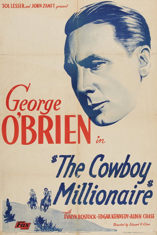 Movie poster for The Cowboy Millionaire (1935)