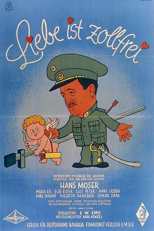 Movie poster for Liebe ist zollfrei (1941)