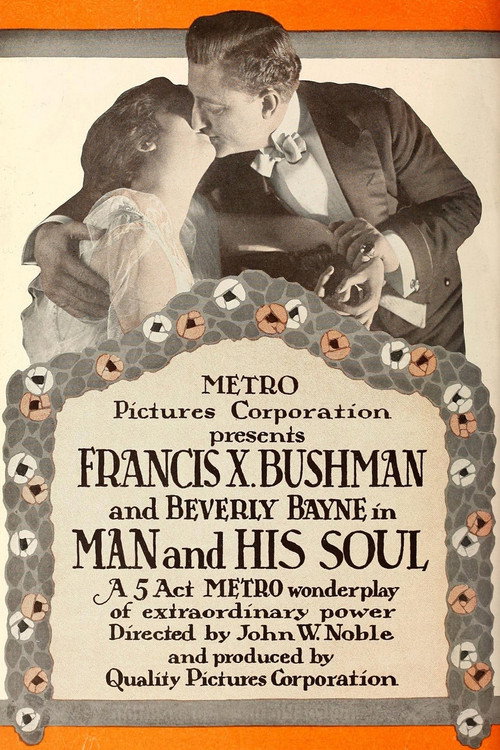 Movie poster for Man and His Soul (1916)