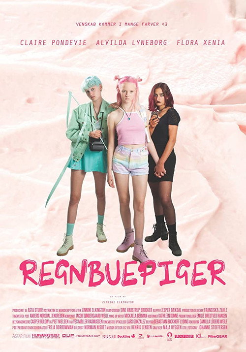 Movie poster for Regnbuepiger (2017)