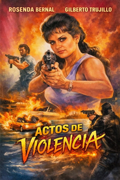Movie poster for Actos de violencia (1991)