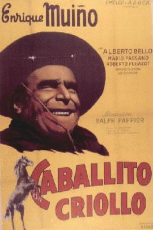 Movie poster for Native Pony (1953)