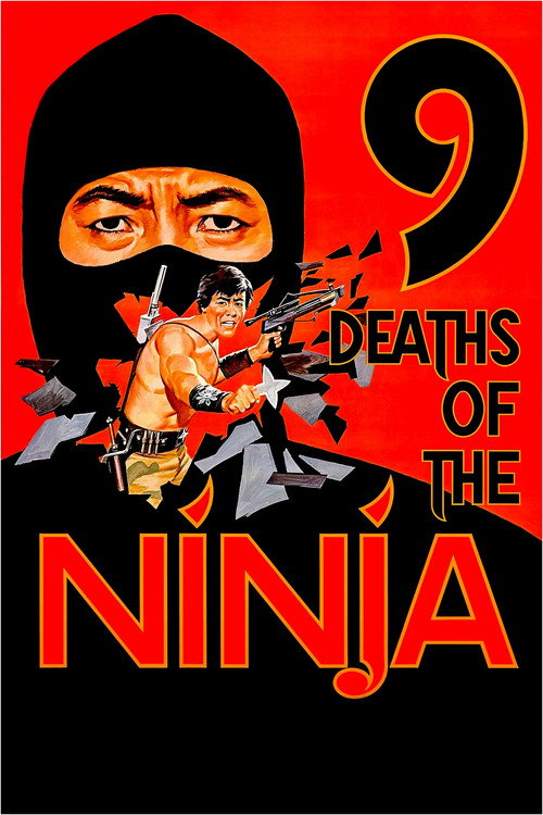 Movie poster for 9 Deaths of the Ninja (1985)