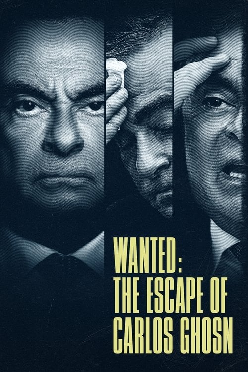 Series poster for Wanted: The Escape of Carlos Ghosn (2023)