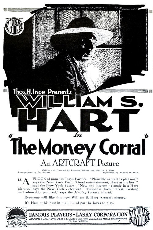 Movie poster for The Money Corral (1919)
