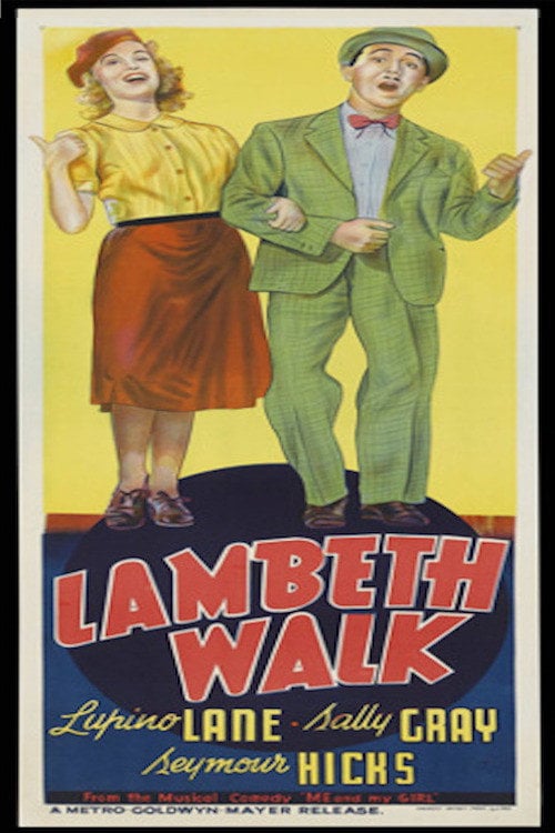 Movie poster for The Lambeth Walk (1939)