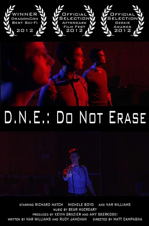 Movie poster for D.N.E.: Do Not Erase (2012)