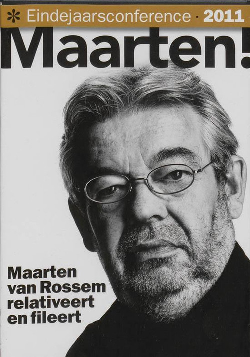 Movie poster for Maarten van Rossem: Eindejaarsconference 2011 (2011)