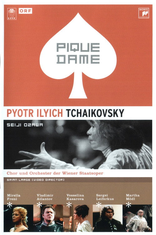 Movie poster for Tchaikovsky: Pique Dame (1991)