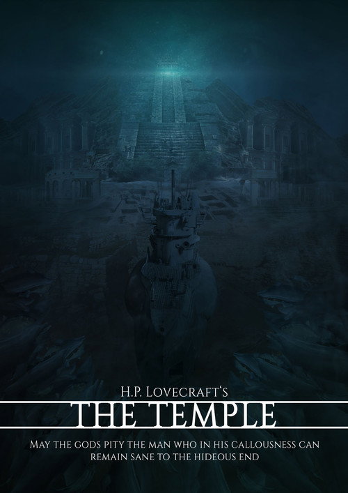 Movie poster for H.P. Lovecraft's The Temple (2017)