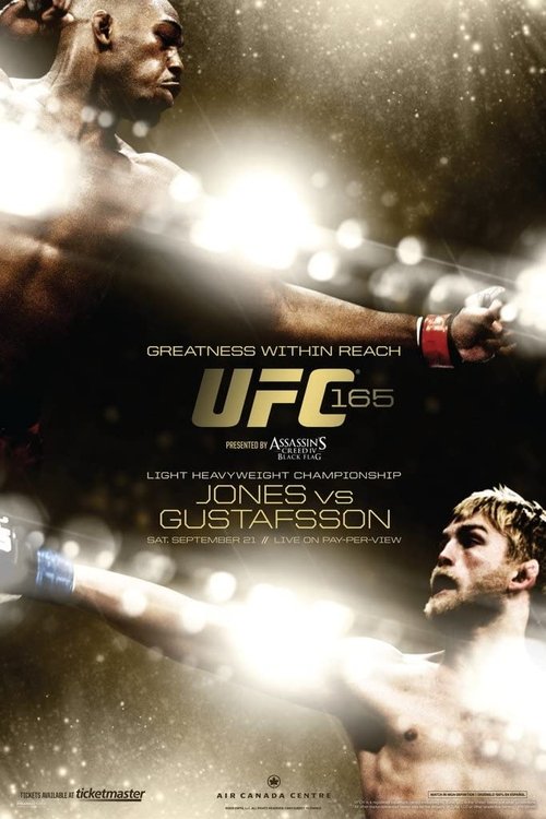 Movie poster for UFC 165: Jones vs. Gustafsson (2013)