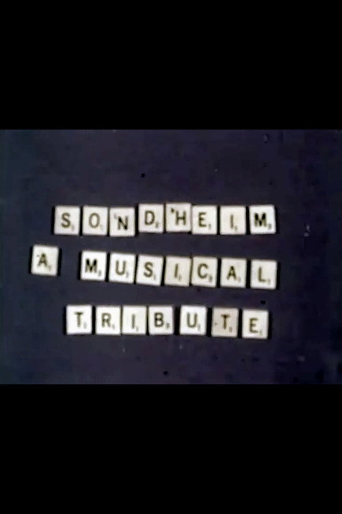 Movie poster for Sondheim: A Musical Tribute (1973)