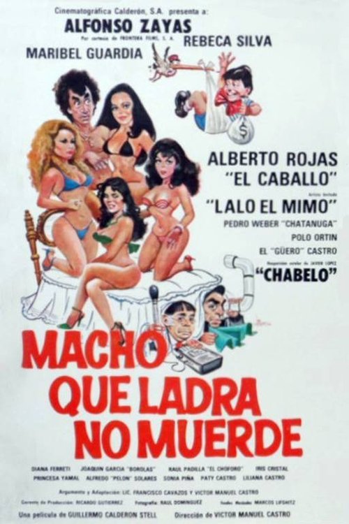 Movie poster for Macho Que Ladra No Muerde (1984)