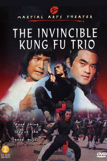 Movie poster for The Invincible Kung Fu Trio (1977)