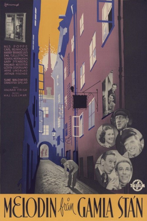 Movie poster for Melodin från Gamla Stan (1939)