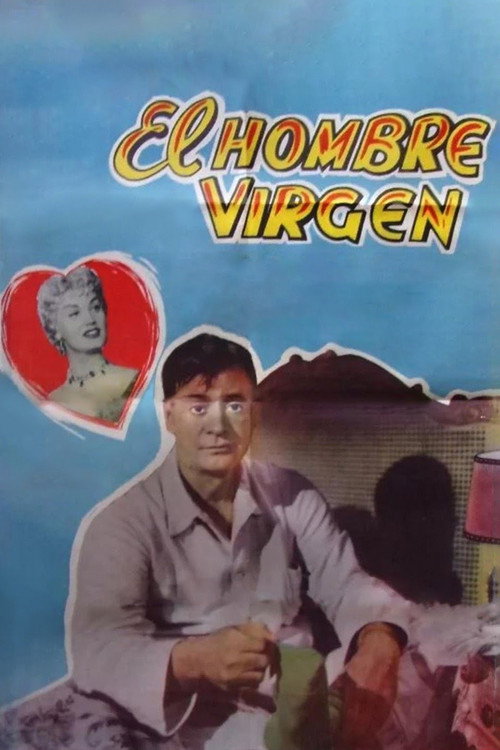 Movie poster for El hombre virgen (1956)