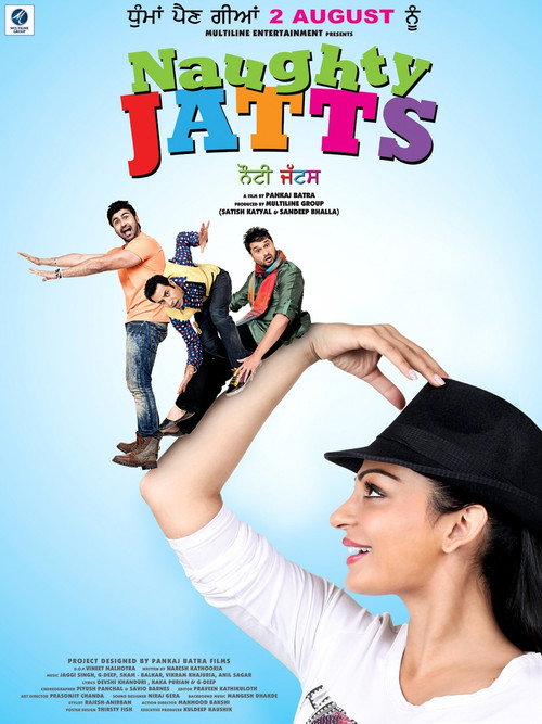 Movie poster for Naughty Jatts (2013)