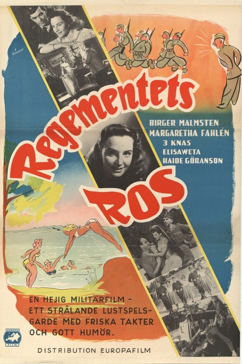 Movie poster for Regementets ros (1950)