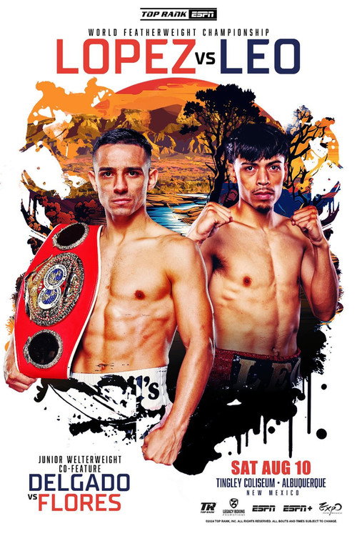 Movie poster for Luis Alberto Lopez vs. Angelo Leo (2024)