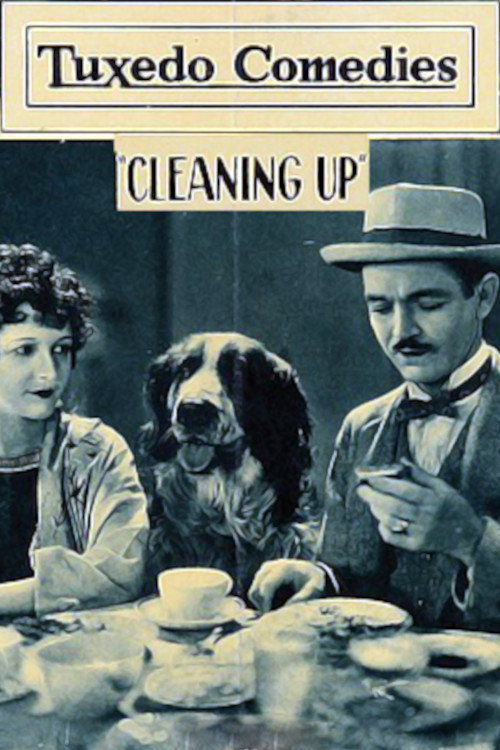 Movie poster for Cleaning Up (1925)