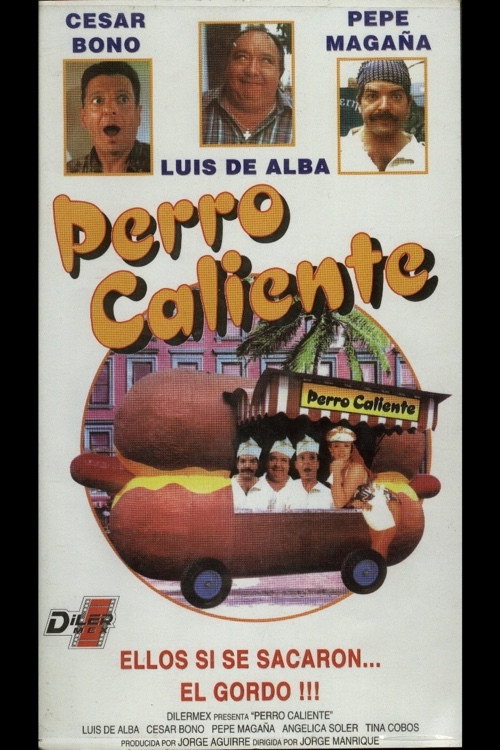 Movie poster for Perro caliente (1995)