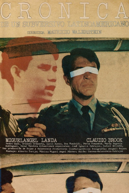 Movie poster for Chronicle of a Latin American Subversive (1974)