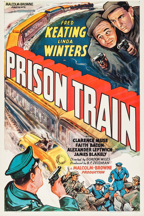 Movie poster for Prison Train (1938)