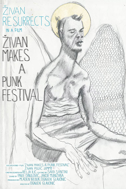 Movie poster for Zivan Makes a Punk Festival (2014)