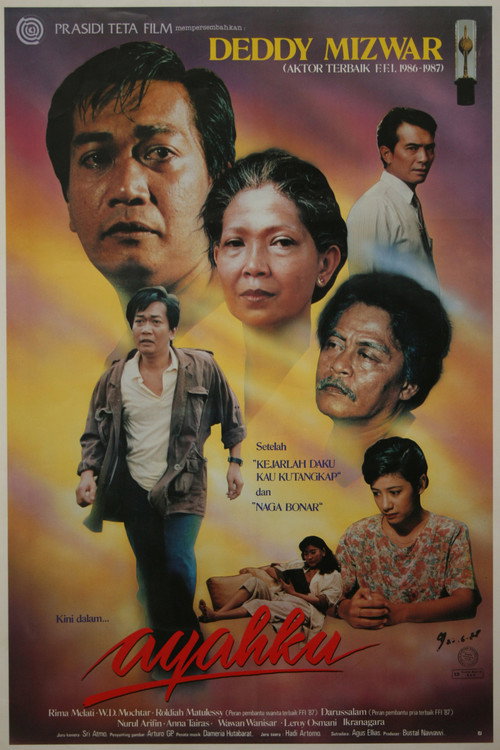 Movie poster for Ayahku (1987)