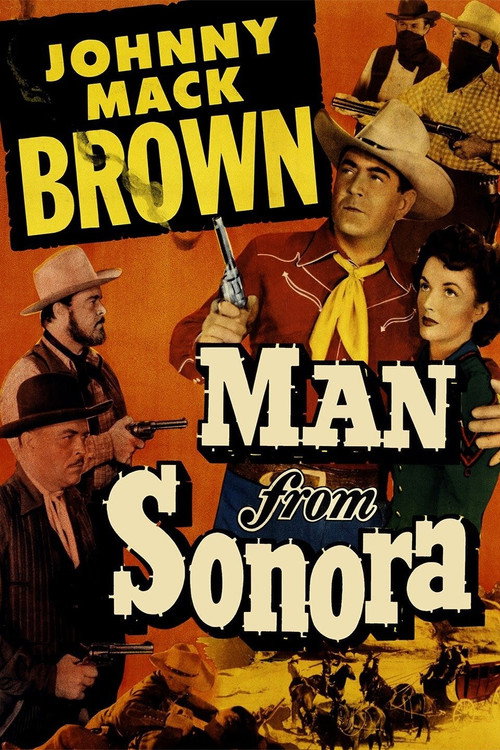 Movie poster for Man from Sonora (1951)