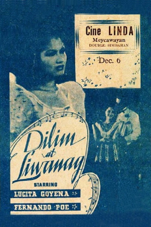 Movie poster for Dilim at Liwanag (1940)