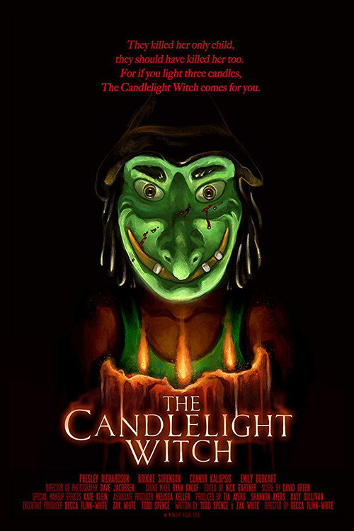 Movie poster for The Candlelight Witch (2018)