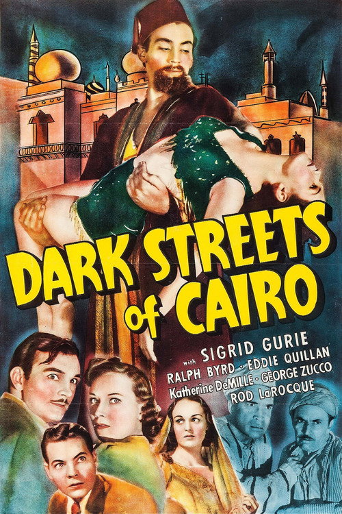 Movie poster for Dark Streets of Cairo (1940)