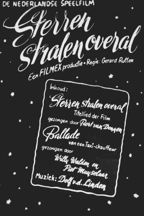Movie poster for Sterren Stralen Overal (1953)