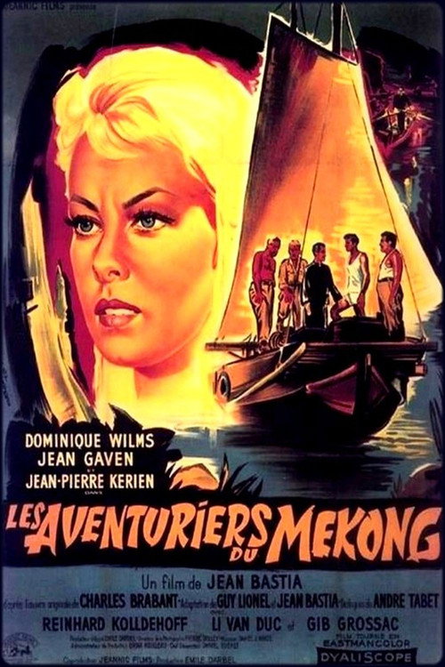Movie poster for Adventures in Indochina (1958)