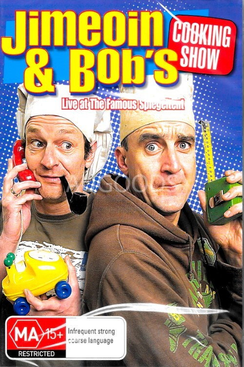 Movie poster for Jimeoin and Bob's Cooking Show: Live at the Famous Spiegeltent (2007)