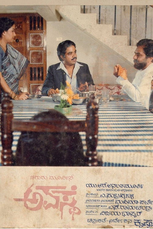 Movie poster for Avasthe (1987)