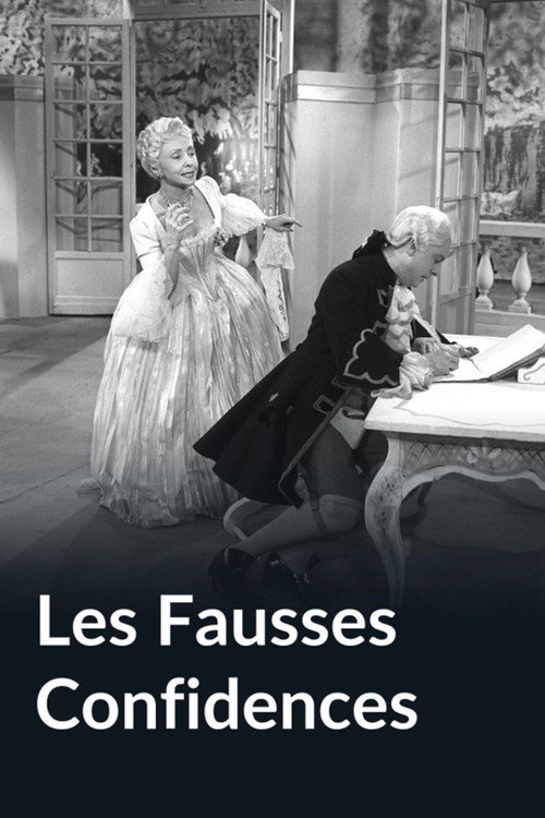 Movie poster for Les Fausses Confidences (1964)