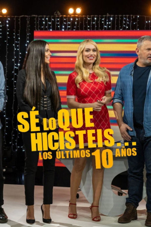Movie poster for Sé lo que hicisteis... los últimos 10 años (2021)