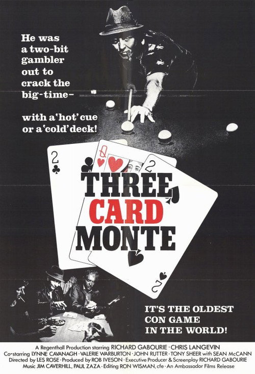 Movie poster for Three Card Monte (1978)
