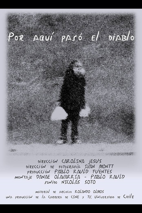 Movie poster for Por aquí pasó el diablo