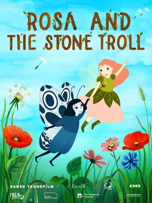 Movie poster for Rosa and the Stone Troll (2023)