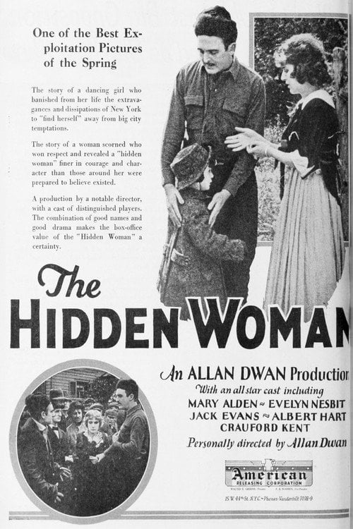 Movie poster for The Hidden Woman (1922)
