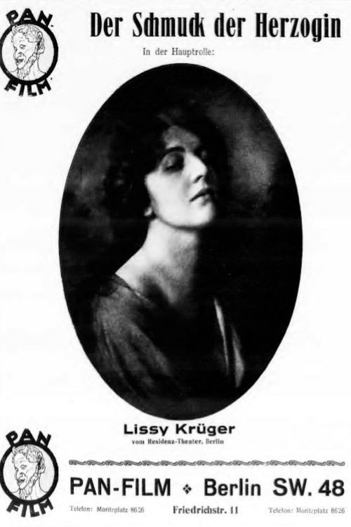 Movie poster for Der Schmuck der Herzogin (1916)